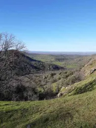Dye Creek in Tehama County. Similar landscapes burned in the 2024 Park Fire. Very hot fires may result in hydrophobic soils. Laura Lukes