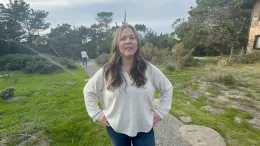 Breanna Martinico, extensionista de UCCE en Napa presentó un taller sobre las ventajas de tener lechuzas y castores dentro de una granja agrícola.