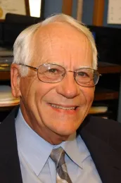 Medical entomologist Bruce Eldridge in 2007. (Photo by Kathy Keatley Garvey)