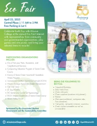 Mission College Eco Fair Flyer