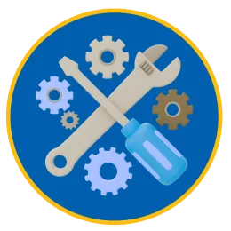 Equipment Inventory graphic with construction tools