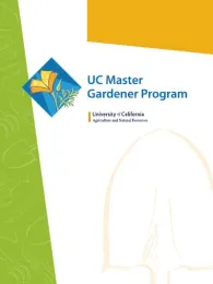 UC Master Gardener Pocket Folder