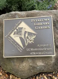 Find the demonstration gardens of the Sonoma County Master Gardeners