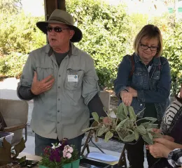 master gardeners teaching a class
