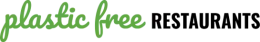Plastic Free Restaurants logo.