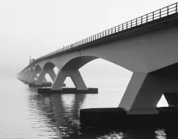 Bridge over water