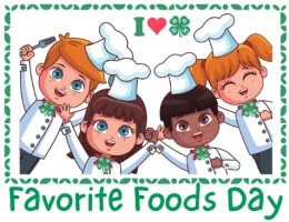 Favorite Foods Day chef kids