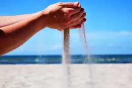 sand at beach