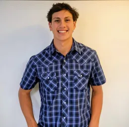 Justin from waist up