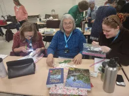 Master Gardeners in training