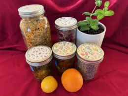 Botanical body scrubs