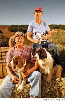 Mike and Sally Gale, of Chileno Valley Ranch