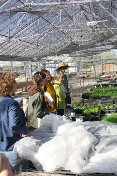Urban Farm Tour Stop at Sunnyside Organics, Richmond, California