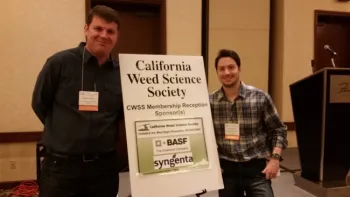 Marcelo Moretti and Rafael Pedroso at the 2015 CWSS meeting
