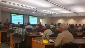 Victoria Hornbaker, from the California Citrus Pest & Disease Prevention Program Manager gave updates on the current ACP management areas.