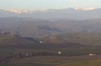 Smoggy air in the San Joaquin Valley