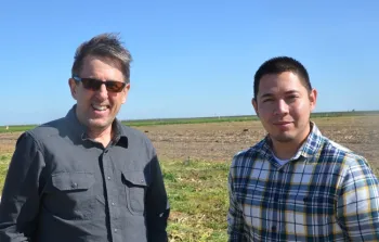 Scott Exo (left) US Country Manager for BCI and Carlos Silva (right) USA Program Officer.