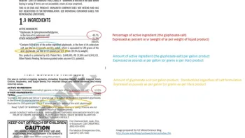 glyphosate label comp UCD weed science