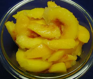 Frozen Peaches