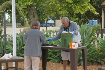 Harvesting Worms