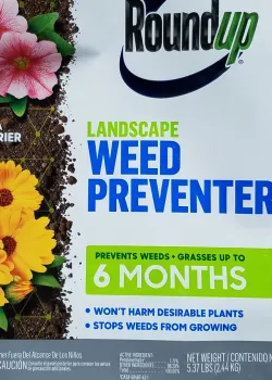 Figure 2. This Roundup product contains the herbicide pendimethalin instead of glyphosate.