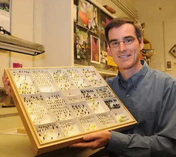 Professor Neal Williams, highly cited researcher (Photo by Kathy Keatley Garvey)