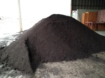 finished greenwaste compost