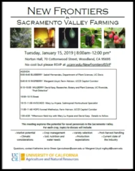 Frontiers In Farming Agenda