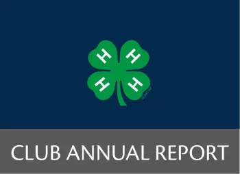 Link to Annual Club Report Form