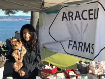 Justina Araceli, lavender farmer (From Aracelli Farms website)