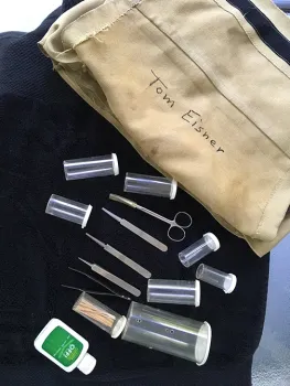 Tom Eisner's entomology kit