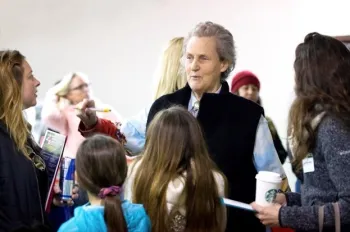 Temple Grandin at Youth Ag Animal Sci Field Day