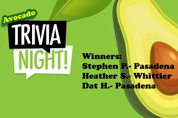 Avo Trivia Winners