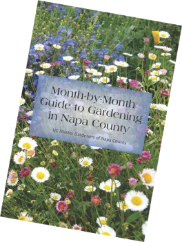 UC Master Gardeners of Napa County's new Month by Month guide contains a record-keeping section