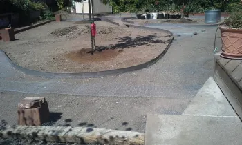 gopher wire in place