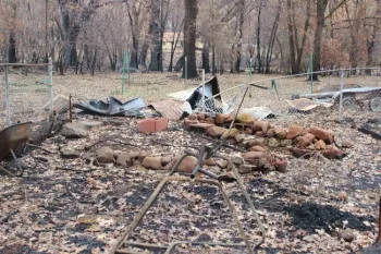 Paradise Community Gardens after the Camp Fire