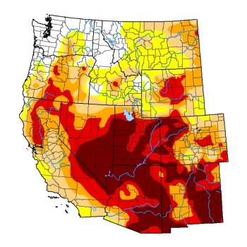 Figure 1. Drought in SouthwestMarch16