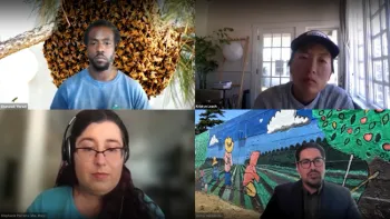 Chanowk Yisrael, Kristyn Leach, Victor Hernandez and Stephanie Parreira