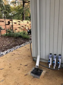 Raindrain to cistern- Nov 26, 2021- K. Grant