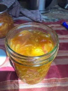 Onions & Syrup in Jar