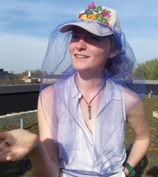 Nissa Coit of the Elina Niño lab, UC Davis.