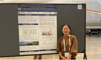 Sejin Presenting Research