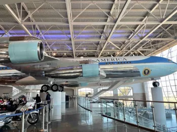 Air Force One at Reagan Library