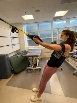 Al ingresar al programa Calfresh, la estudiante de UCSF, Marcela González, pudo enfocarse en la escuela y continuar su camino para convertirse en una físico terapeuta.