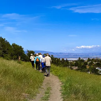 Edgewood Park and SF Bay, photo by Cathrin Callas