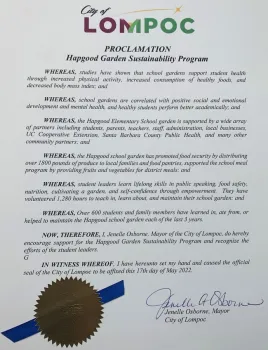 School Garden Proclamation