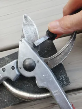 Photo of sharpening pruners