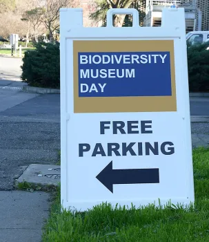 This way to the UC Davis Biodiversity Museum Day! It's free and family friendly; the 12th annual event will take place Feb. 18. (Photo by Kathy Keatley Garvey)