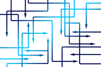 Arrows pointing in different directions