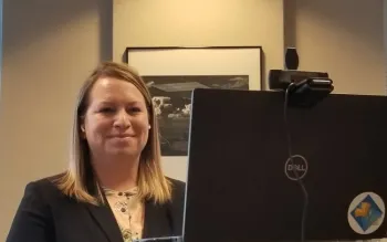 Missy Gable presenting to UC Regents about the use of capacity funds to engage the public in gardening.